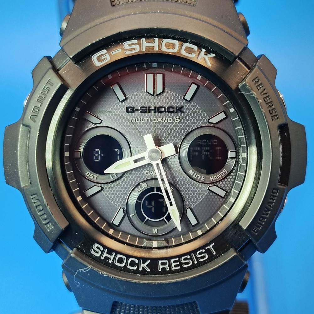 Vintage 2012 Casio G-Shock Multi Band 6 Tough Solar Mens Quartz Military Watch